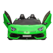 Voiture Electrique pour enfant 2 Places - Lamborghini SVJ Vert 12V avec télécommande 