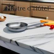 METTMANN PROFESSIONNEL Maître D'Hôtel Poêle 24cm 2L en inox - induction 