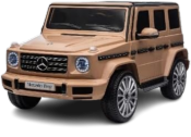 Voiture Electrique pour enfant - Mercedes Benz Classe G Beige 12V avec télécommande 
