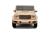 Voiture Electrique pour enfant - Mercedes Benz Classe G Beige 12V avec télécommande 