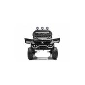 Voiture électrique pour enfants - Mercedes Unimog - Noir - 12V