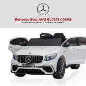 Voiture électrique pour enfants - Mercedes GLC 65 AMG Blanc - 12V