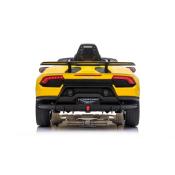 Voiture électrique pour enfant - Lamborghini Huracan Jaune - 12V